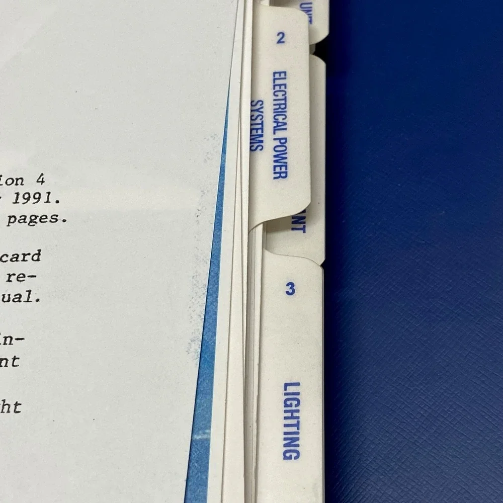 Flight Safety International Pilot Training Manual SA-227CC Vintage EUC